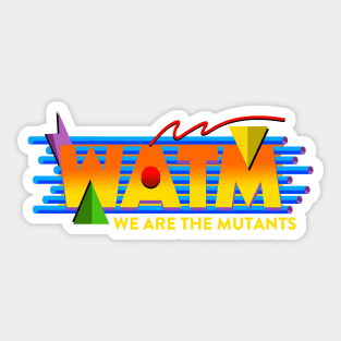 Mutants Radio Sticker